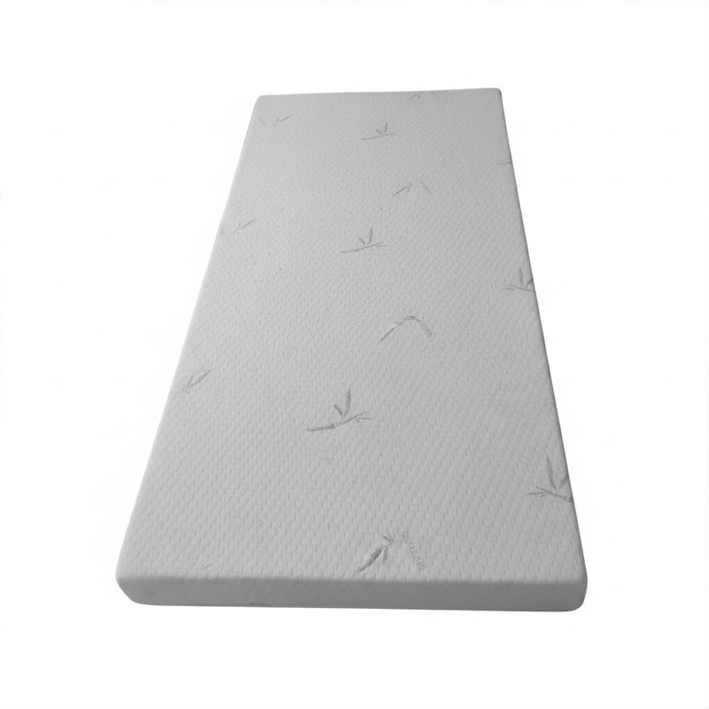 Matelas simple en mousse infusée de bambou 8 pouces 8 pouces, Lit simple