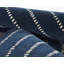 Nichols Striped Handmade Tufted Wool Navy Area Rug-1030637342