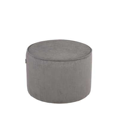 55cm Wide Round Pouf Ottoman