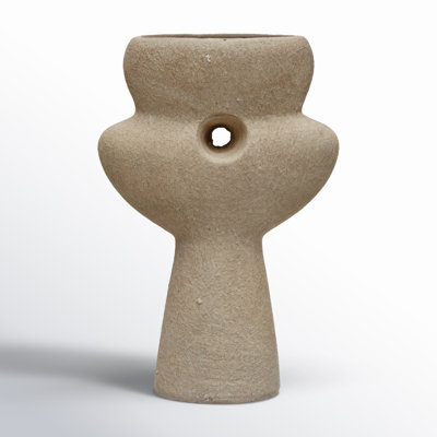 Lauderdale 6.75'' Handmade Terracotta Table Vase