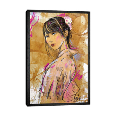 Sakura by Loui Jover - Painting on Canvas
