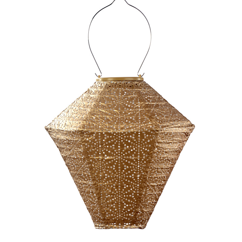 Paton 28cm Solar Powered Integrated LED Outdoor Hanging Light