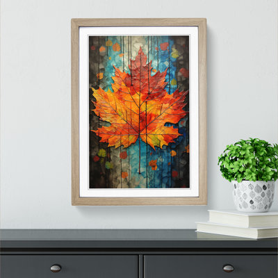 Leaf Modern No.2 - Framed Print