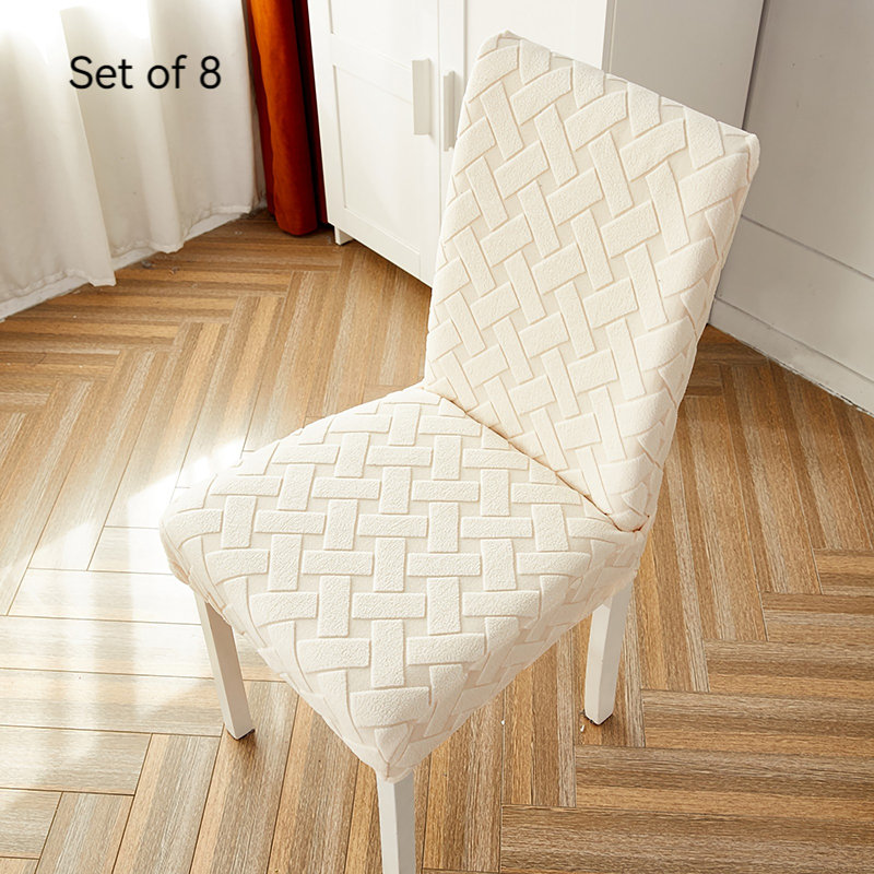 Housse pour chaise de salle à manger en polyester