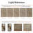 Kitty Machine Washable Taupe/Black Area Rug with Non-Slip Backing-107388741