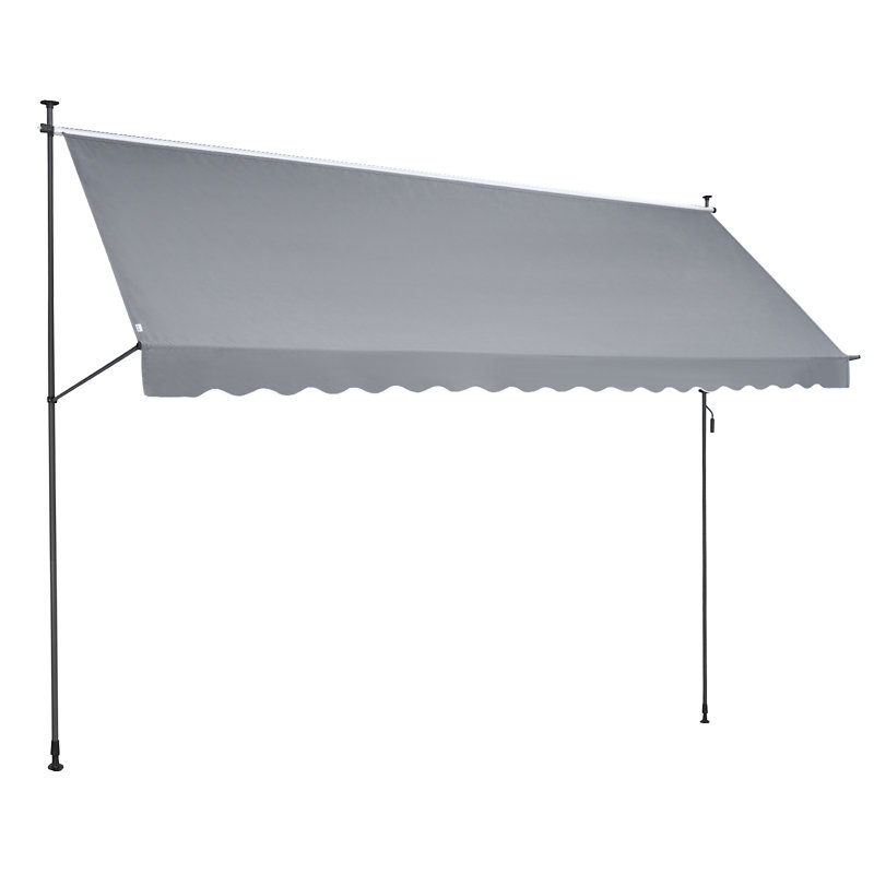 VEVOR 119.4cm D Oxford Fabric Cover Retractable, 309.9cm H x 452.1cm W x 119.4cm D