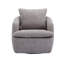 Fauteuil demi-tonneau pivotant l 32,48 po Willenzard-88099128