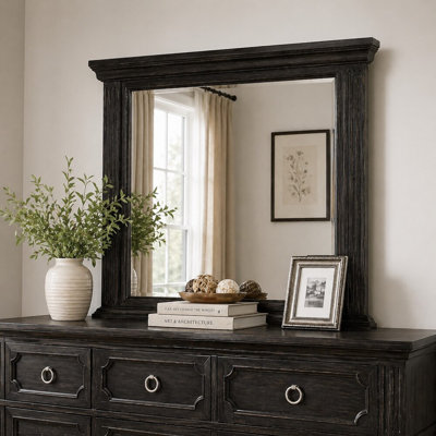 Cosmo noir brossé 44 po X P 36,13 po Miroir H Cottage