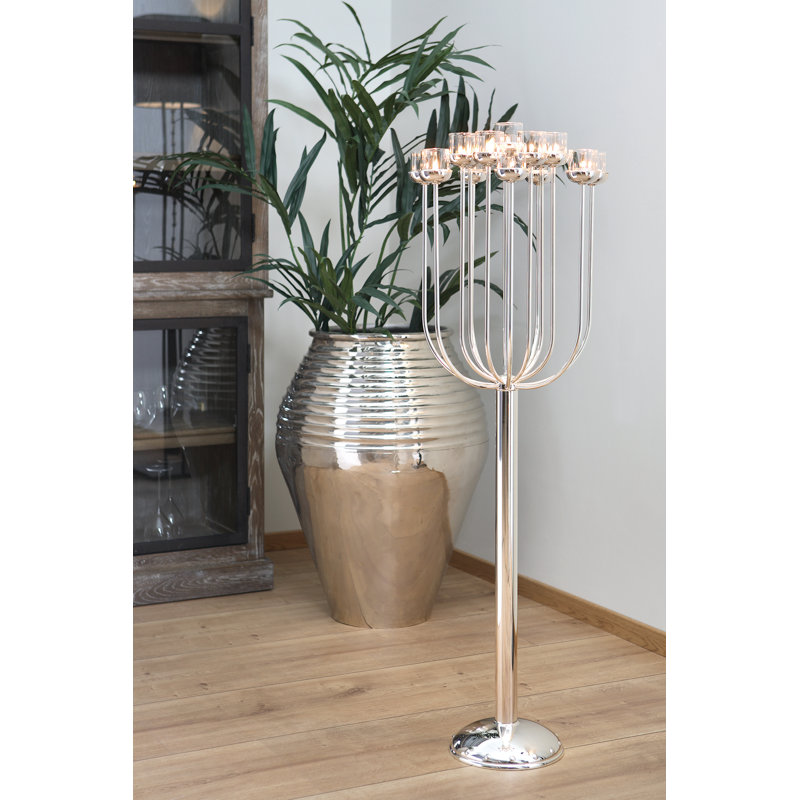 Toplight Iron Floor Candelabra