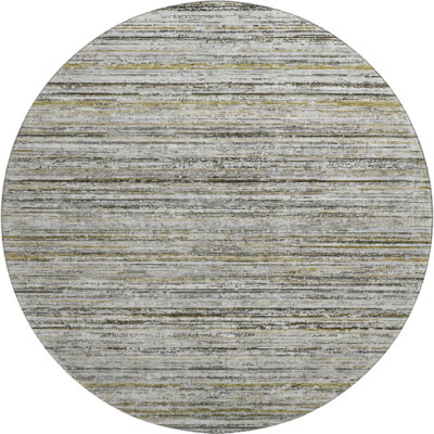 Premium Machine Washable Larock AMF1239 Stripes Rug