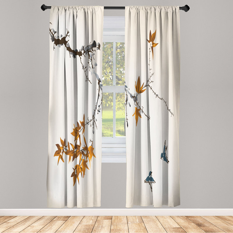 Semi Sheer Curtain Pair, 28" W x 84" L, Slate Blue