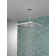 Rain Fixed Shower Head with H2Okinetic Technology