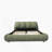 Green Queen Bed