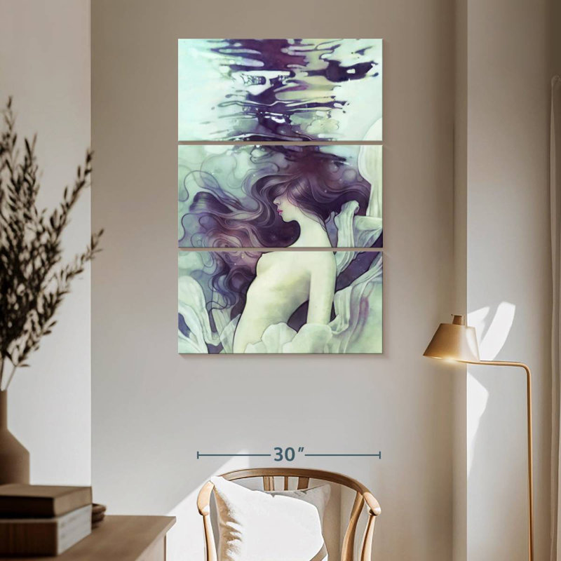 Leisha Submerged Drift, 65" H x 42" W