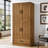 70 "Standard Storage Bookcase with Door and Drawer, Farmhouse Tall Book Cabinet-1708686099