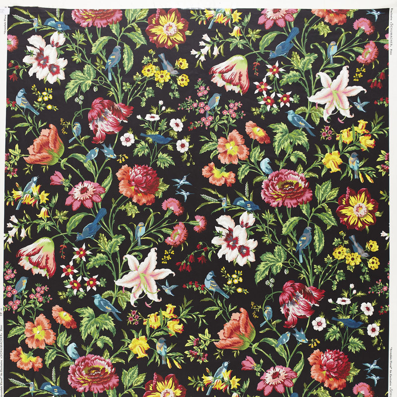 Avondale Floral Fabric, Night Garden