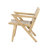 Brown Outdoor Seating - Of 2 With Wood Frames Transitional Style Chairs (2) & Colorway