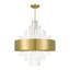 Lustre cylindrique à intensité variable 14 lumières Phina-88580156