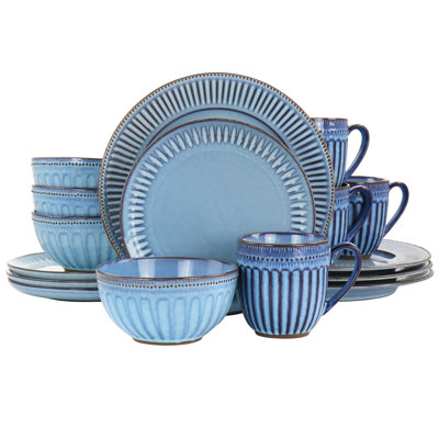 16 Piece Dinnerware Set, Service for 4