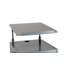 Combo bureau et pupitre de bureau, gris