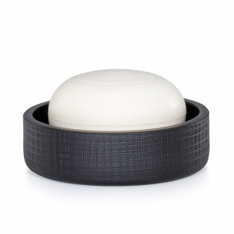 Porte-savon noir Cambric
