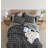 Swift Home Windowpane Plaid 7-Piece Reversible Microfiber Lightweight Bed-In-A-Bag Set-104223978-104223979