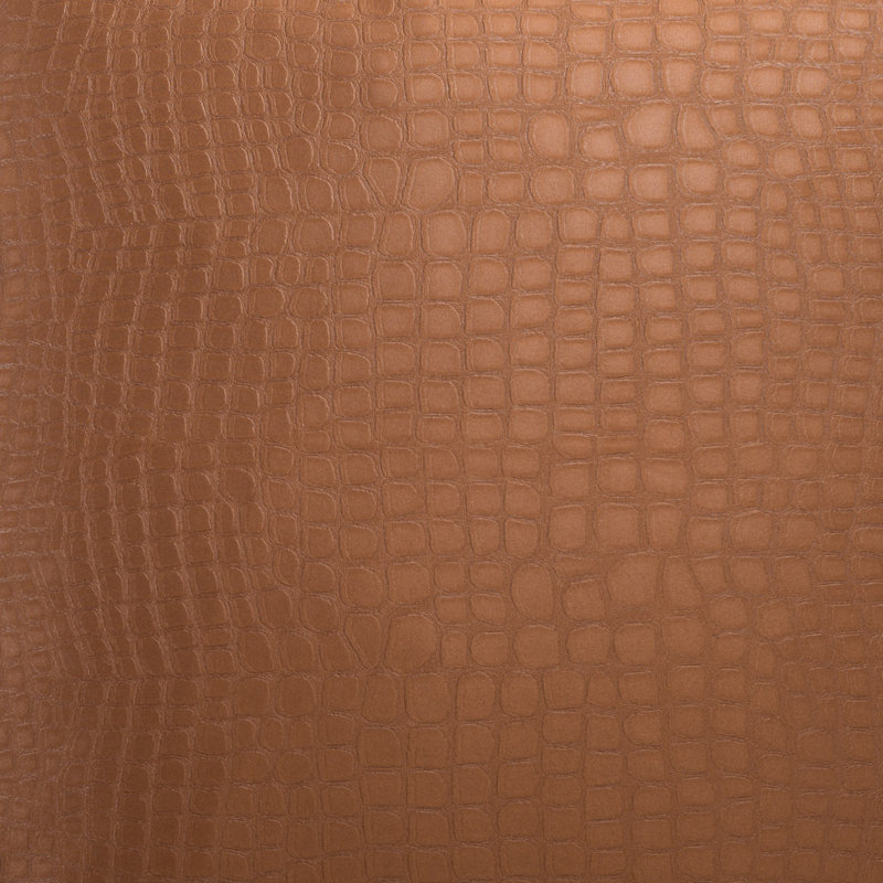Croc Pillow Cover & Insert, Copper, Square 20"