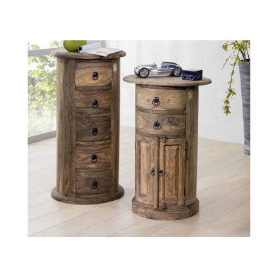 Leeds Solid Wood 50cm W 2 - Drawer Chest of Drawers