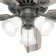 Builder Plus 52"  5 - Blade Standard Ceiling Fan with Pull Chain and Light Kit Included
