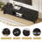 Guinna 63'' Modern Farmhouse TV Stand With Wave-Pattern Doors And Rounded Corners, Fits Tvs Up To 75'', Wooden Media Console With Storage & Cable Management-61165065