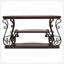 Console à 2 tablettes Gretta Merlot