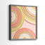 «Abstract Rainbow I», reproduction encadrée de qualité supérieure - prête à être accrochée - aucun clou requis - aucun clou requis-216375807-216375804