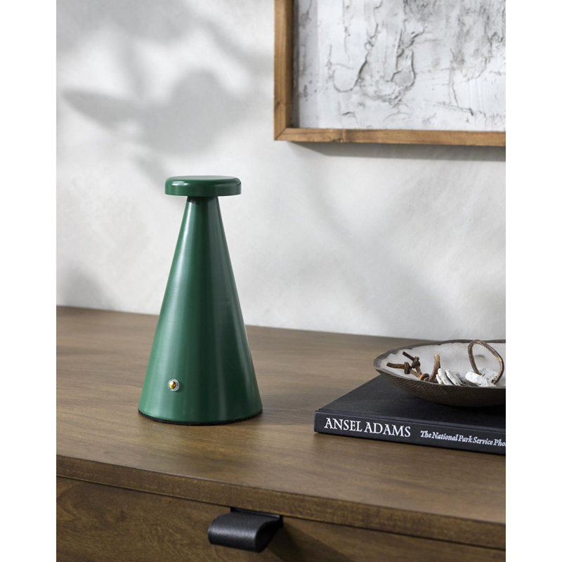 Jialin Accent Table Lamp, Green