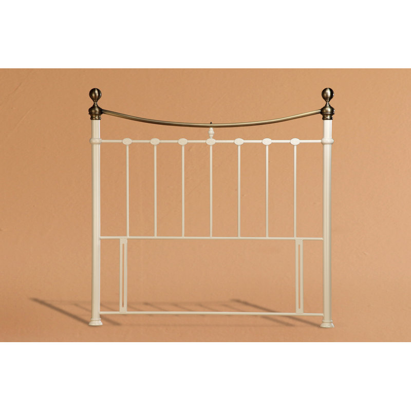 Solid Wood Bed, Ivory, Kingsize (5')