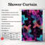 Rideau de douche Starry Brilliance - Premium-98511020