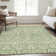 Premium Machine Washable Prisco Green Rug