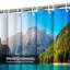 Rideau de douche Braies Lake-350198484