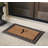 Butterfield Paisley Border Monogrammed Coir & Rubber Doormat, 30" x 48" – Heavy-Duty, Fade-Resistant Outdoor Mat in Bronze-1409866906
