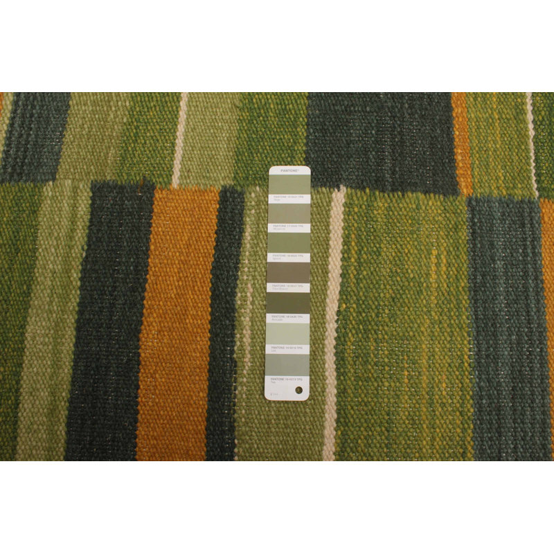 Kilim vert 157 cm x 224 cm