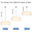 Hanlon Glass Semi Flush Mount