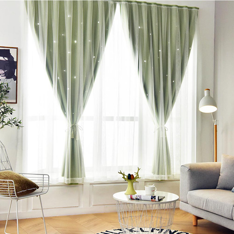 Brendaa Room Darkening Curtain Single Panel