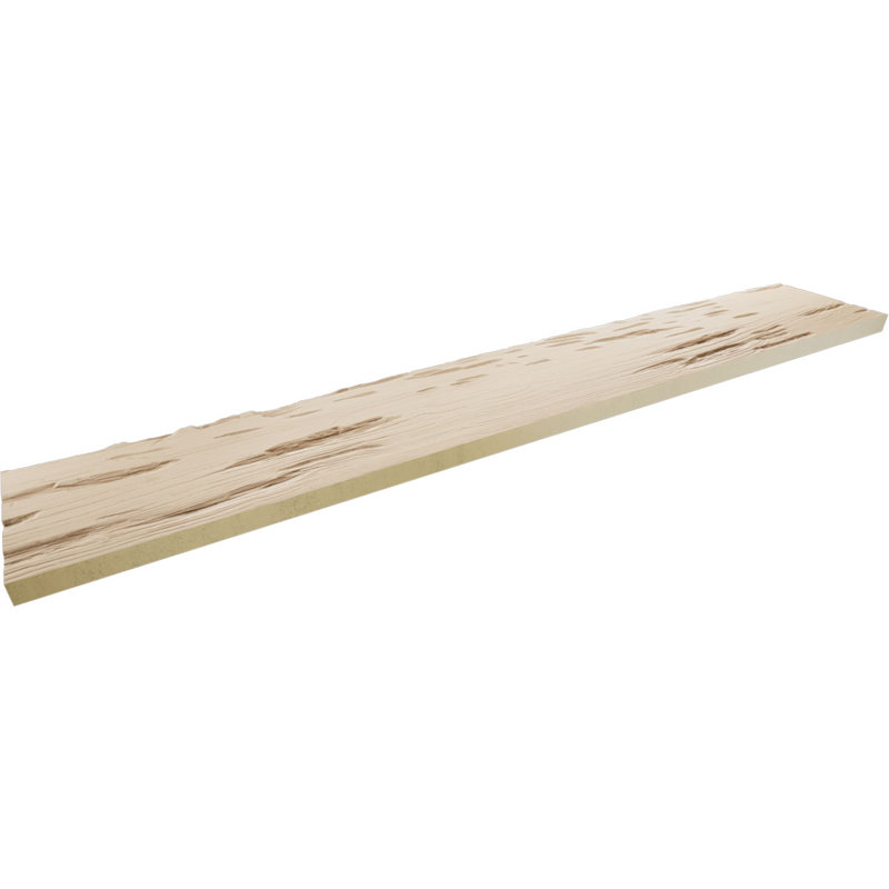 Planche en faux bois Pecky Cypress Endurathane, H 4 po x l 72 po x P 1 po, Désert de Sonora