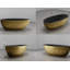 Vast Studio Metallic Freestanding Oval Bathtub – Aged Silver/Gray Solid Surface Deep Soaking Tub with Dual-Tone Interior & Exterior, Sculpted Modern Luxury Finish-1068496697