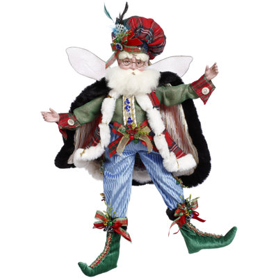 Plaid Is Rad Fairy, Large- 19 Inches