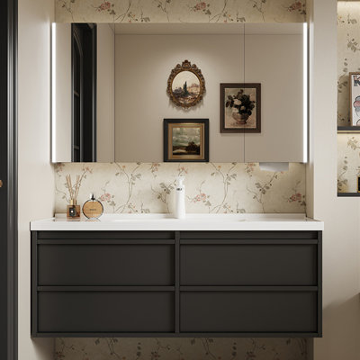 Modern simple vanitie bathroom cabinet