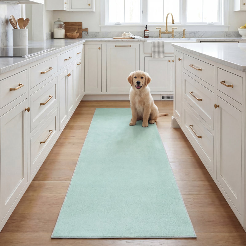 Tapis de couleur unie lavable à la machine Loft 300 Performance, Tapis de couloir 2 pi 3 po x 8 pi