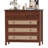 Sideboard Buffet Cabinet With 4-Drawers, Modern Wooden Console Cabinet-18222974