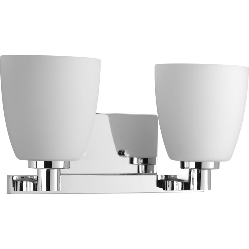 Angelinea 2 - Light Dimmable Vanity Light, Polished Chrome