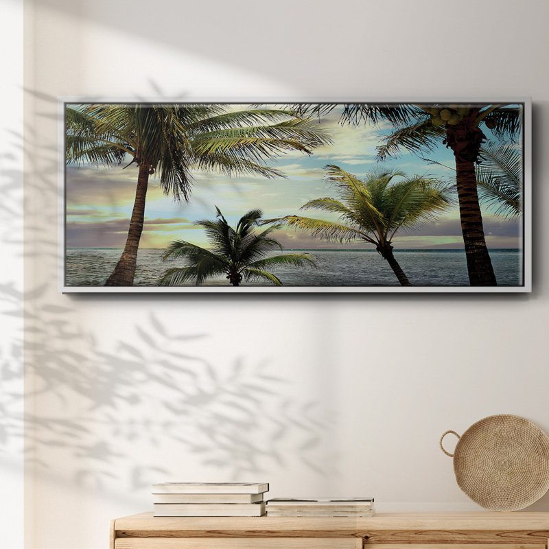 «Honduras Sunset», toile encadrée