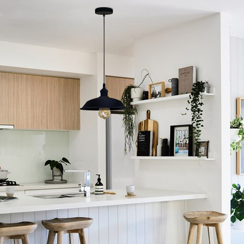 Kaela 1 - Light Single Pendant, Black
